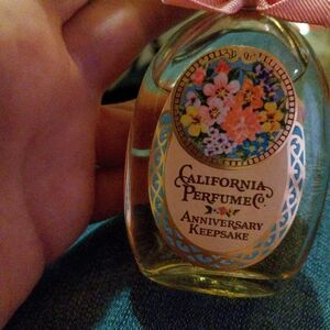 Avon California Perfume Co. Anniversary Keepsake with Floral Design